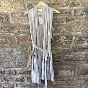 NWT lucky brand sleeveless cardigan